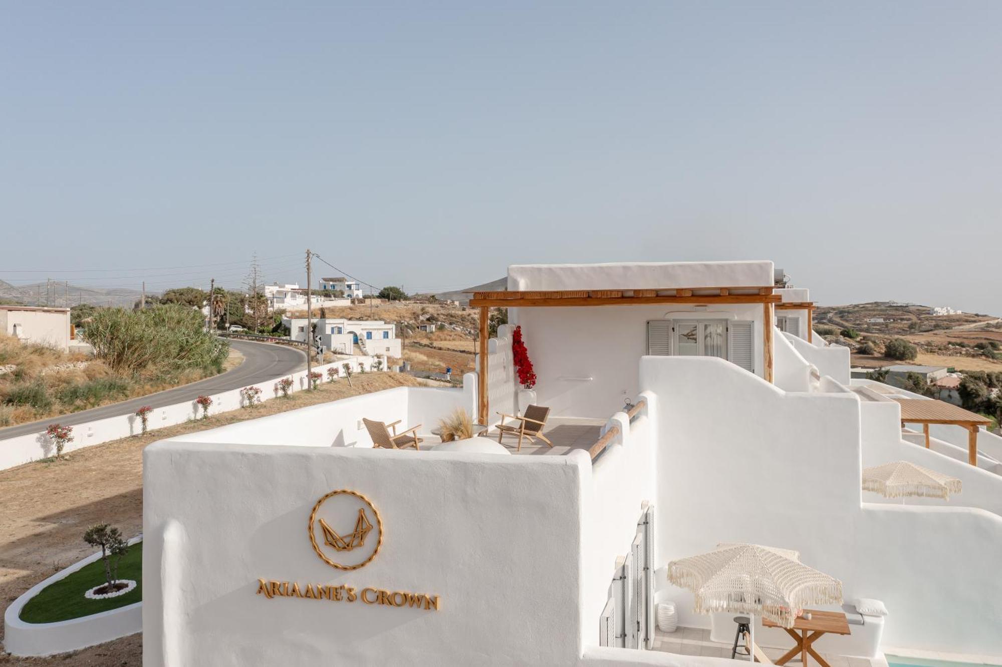 Ariadne'S Crown Luxury Suites With Private Pool Vívlos Eksteriør billede